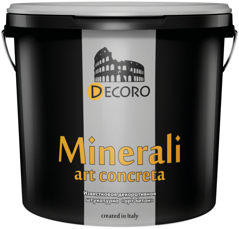 Minerali ART CONCRETA (Минерали Арт бетон) декоративное покрытие "Травертин"